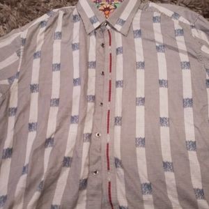 Robert Graham flip cuff 3XL